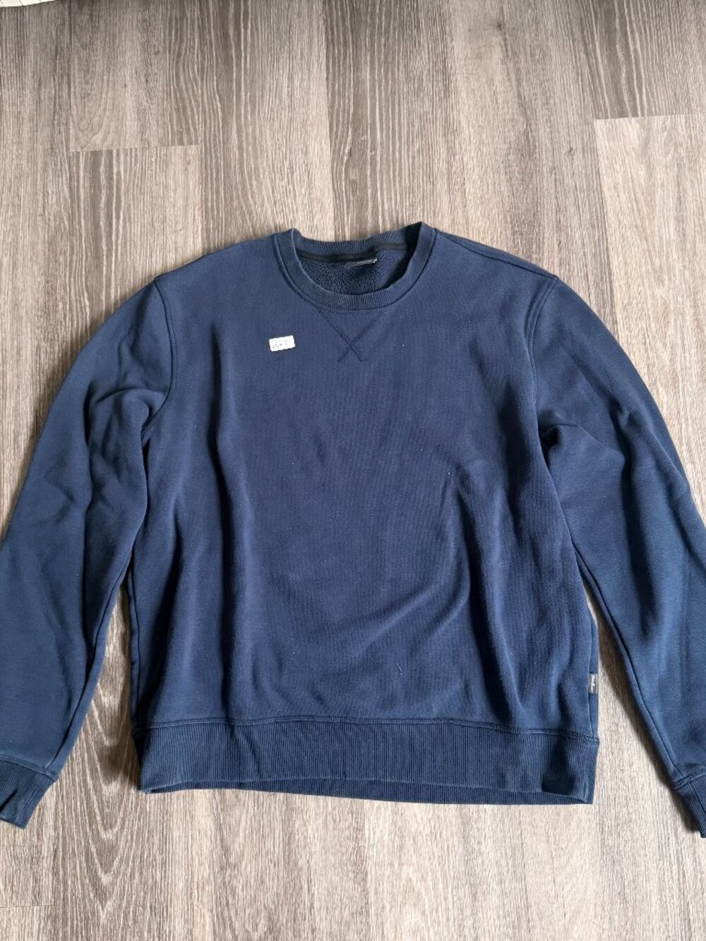 Eddie Bauer Navy Crewneck Sweatshirt Size Large